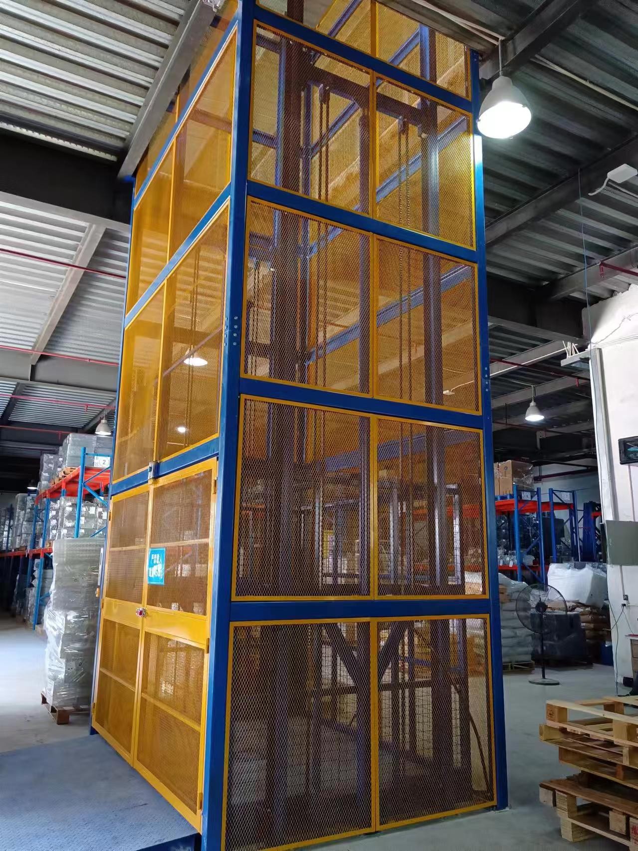 厂房升降货梯漳州市如何安装_固定式液压升降平台货梯设计安装维修_液压升降机货梯深圳惠州东莞